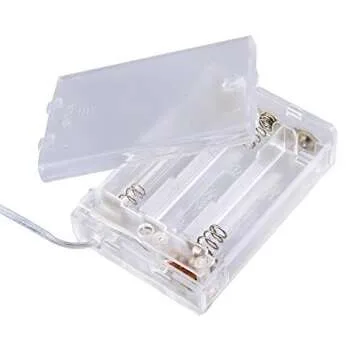 Pack of 2 sets LED SopoTek 7ft 20 LEDS Starry Lights Fairy Lights Copper LED Lights Strings AA Battery Powered Ultra Thin String Wire(Battery not included)