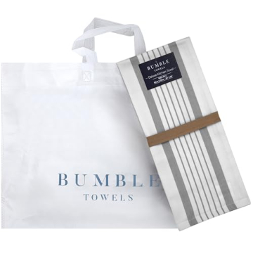 Eco-Friendly Cotton Kitchen Towels 6-Pack with Hanging Loop