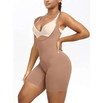 YIANNA Tummy Control Shapewear Bodysuit for Women