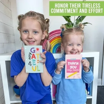 Colorful Teacher Thank You Cards - 24 Pack