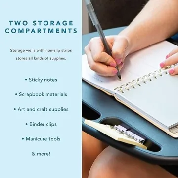 LAPGEAR MyDesk Lap Desk for Ultimate Comfort and Portability