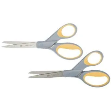Westcott Titanium Bonded Scissors Set - 8 Inch Straight, 2/Pack