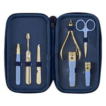 Pretty Useful 7-Piece Nail Care Kit - Travel Essential