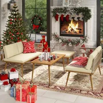 YITAHOME Durable Outdoor Rattan Furniture Set for Everyone