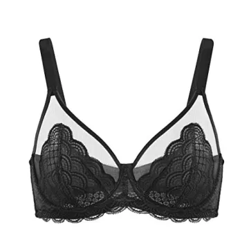 HSIA Minimizer Bra for Women Full Coverage Lace Bra