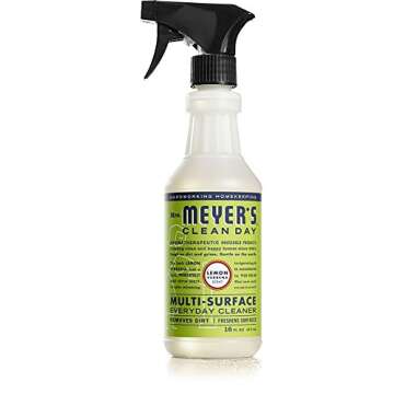 Mrs. Meyer Multi Surface Cleaner Variety Pack, Includes 1 Basil 1 Lavender 1 Lemon Verbena 1 Honeysuckle 1 Geranium 1 Rosemary. 6 ct.16 fl oz.