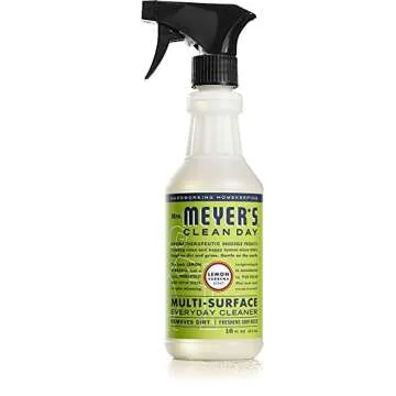 Mrs. Meyer Multi Surface Cleaner Variety Pack, Includes 1 Basil 1 Lavender 1 Lemon Verbena 1 Honeysuckle 1 Geranium 1 Rosemary. 6 ct.16 fl oz.