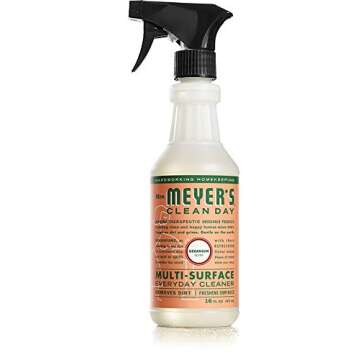 Mrs. Meyer Multi Surface Cleaner Variety Pack, Includes 1 Basil 1 Lavender 1 Lemon Verbena 1 Honeysuckle 1 Geranium 1 Rosemary. 6 ct.16 fl oz.