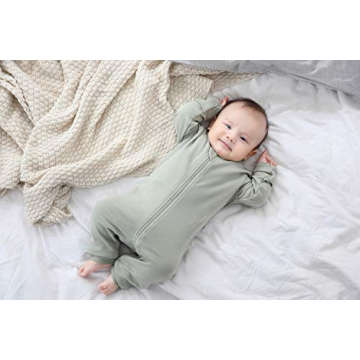 O2 BABY Organic Cotton Baby Pajamas for Newborns