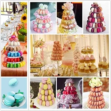 6 Tiers Adjustable Macaron Stand for Celebrations