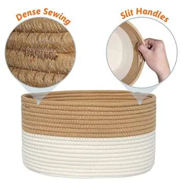 Dougeen Woven Rope Baskets for Ultimate Storage