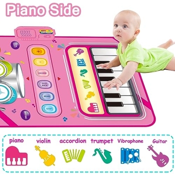 Educational Montessori Piano Mat for Toddlers