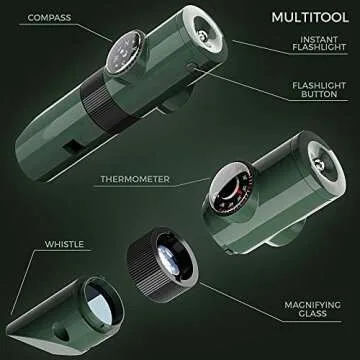 Nature Explorer Kit for Kids - 8-in-1 Adventure Set