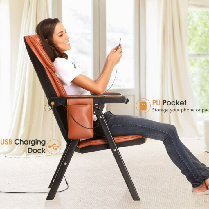 Shiatsu Massage Chair with Heat & Vibration - Home Relief