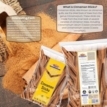 Rani Cinnamon Sticks 7oz Strong Aroma for Cooking