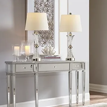 Touch Control Table Lamp Set USB Charging Dimmable Elegance