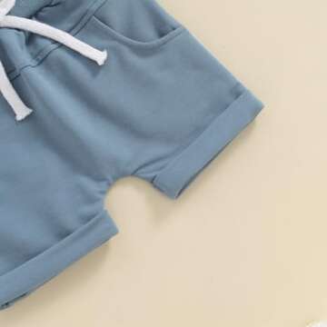 Cute Baby Boy Summer Clothes Set - Xiaodriceee Infant Outfits