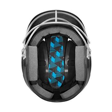 Easton | ALPHA Fastpitch Softball Batting Helmet with Facemask | Medium/Large | Black