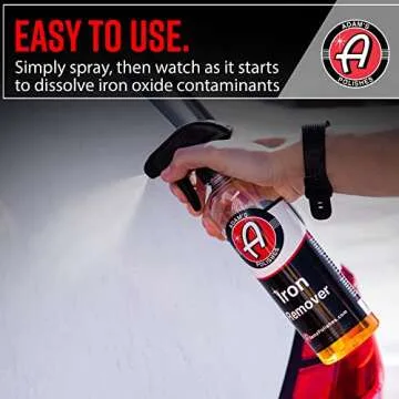 Adam's Iron Remover - Essential Fallout Cleaner for Vehicles