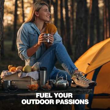 R CORD Women's Lightweight Waterproof Hiking Boots