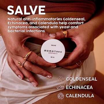 Organic Vaginal Salve & Probiotic for Women's Health Set