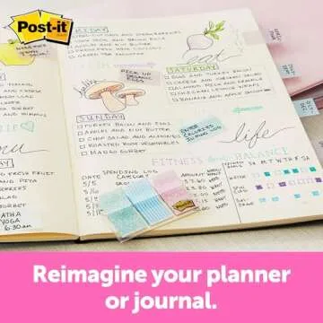 Post-it Pattern Flags: Stylish Markers for Organization