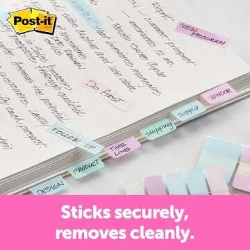 Post-it Pattern Flags: Stylish Markers for Organization