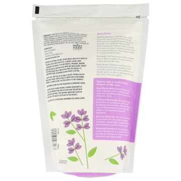 365 Lavender Epsom Salt: Relaxing Bath Experience at Home