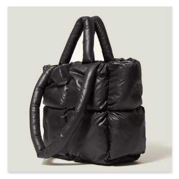Luxury Padded Shoulder Bag Chic Puffer Tote for Women