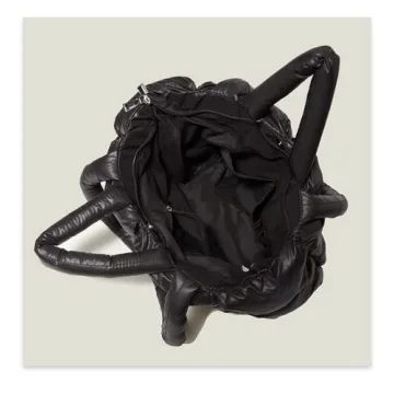 Luxury Padded Shoulder Bag Chic Puffer Tote for Women