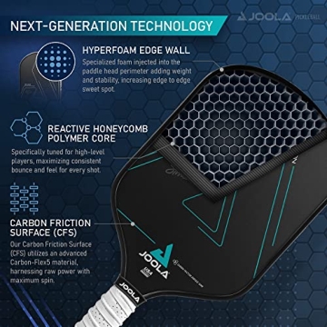 JOOLA Hyperion CFS Pickleball Paddle - Lightweight Design