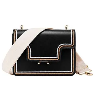 DEVPSISR Adjustable Wide Canvas Shoulder Strap for Bags