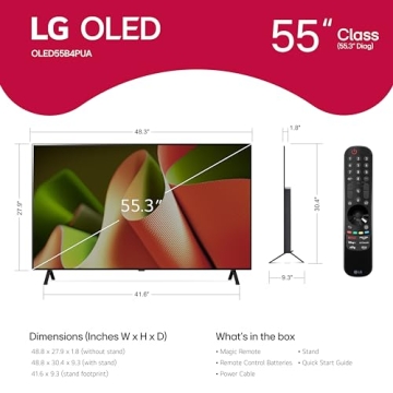 LG 55-Inch OLED B4 Smart TV with Alexa Built-in