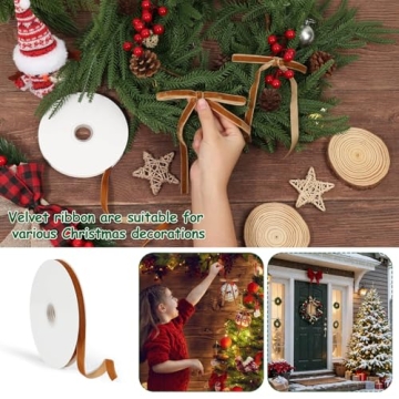 Flasoo Norfolk Pine Garland Set for Holiday Elegance