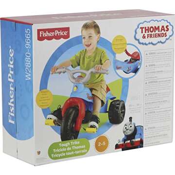 Fisher-Price Toddler Tricycle with Thomas & Friends Design
