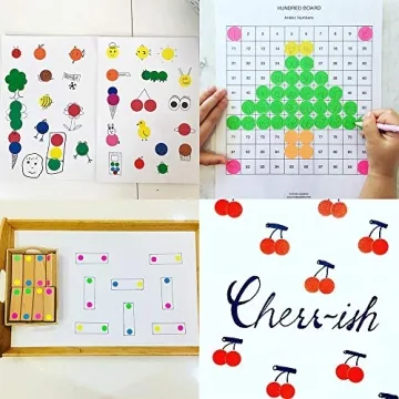 Color Coding Labels 2240pcs - Bright Round Dot Stickers