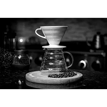 Hiware 600ml Coffee Server Elegant Glass Carafe