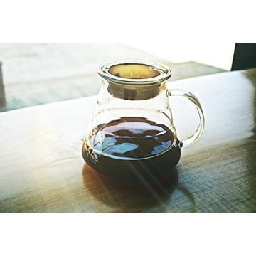 Hiware 600ml Coffee Server Elegant Glass Carafe