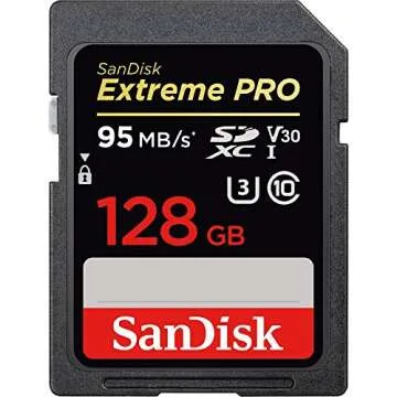 SanDisk Extreme PRO SDXC 128GB UHS-1 Memory Card - 2 Pack
