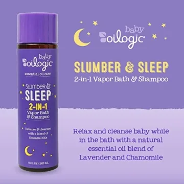 Oilogic Slumber & Sleep Vapor Bath & Shampoo for Babies