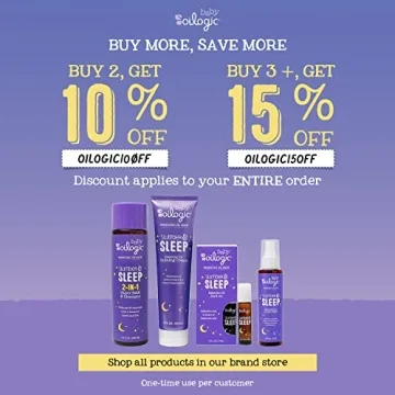 Oilogic Slumber & Sleep Vapor Bath & Shampoo for Babies