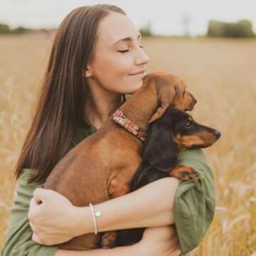 Jewanfix Charm Bracelet for Girls, Stainless Steel Love Heart Charm Silver Italian Handmade 4mm Bead Ball Strand Chain Bracelet for Women