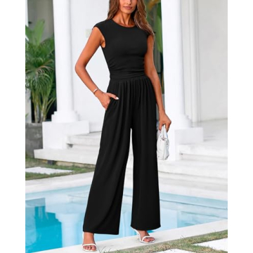 PRETTYGARDEN Women's Casual Two Piece Outfit Set for Summer Delight