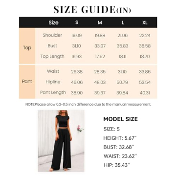 PRETTYGARDEN Women's Casual Two Piece Outfit Set for Summer Delight