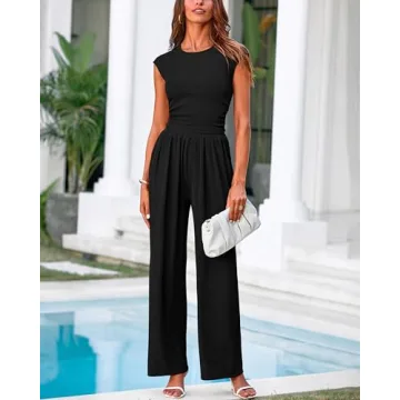 PRETTYGARDEN Women's Casual Two Piece Outfit Set for Summer Delight