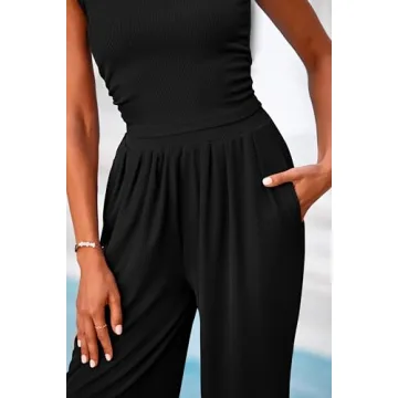 PRETTYGARDEN Women's Casual Two Piece Outfit Set for Summer Delight