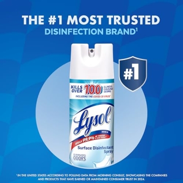 LYSOL Disinfectant Spray - Multi-Purpose Household Cleaner