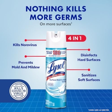 LYSOL Disinfectant Spray - Multi-Purpose Household Cleaner