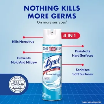 LYSOL Disinfectant Spray - Multi-Purpose Household Cleaner