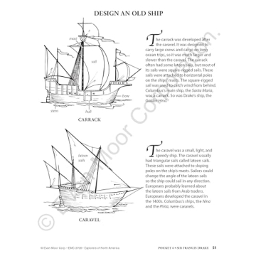 History Pockets: Explorers of North America, Grades 4-6+